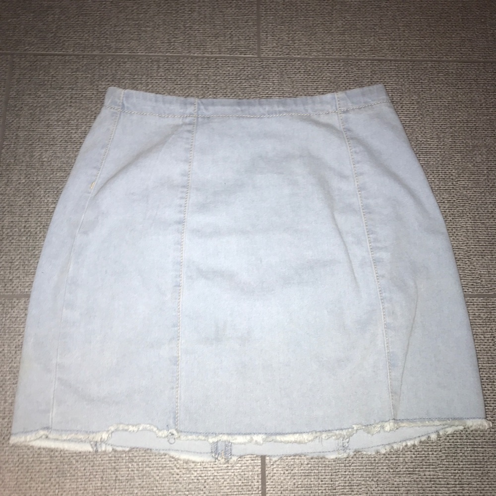 Denim skirt